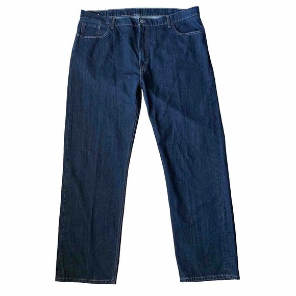Men's Levi's 559 Relaxed Straight Fit Vintage Denim Blue Jeans 44x36 Red Tag EUC - Picture 1 of 7